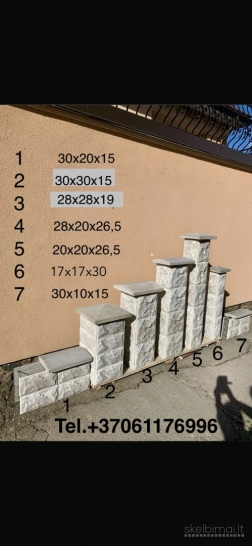 blokeliai tvorai