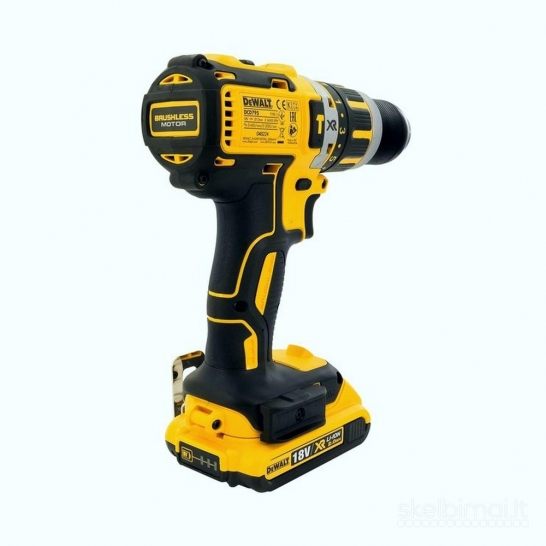 Kaip naujas DeWalt DCD795D2-QW smūginis gręžtuvas