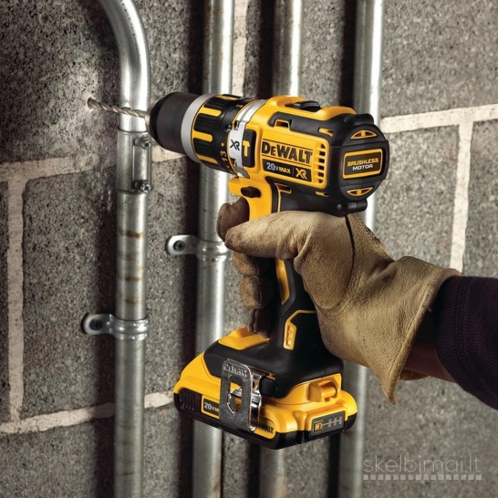 Kaip naujas DeWalt DCD795D2-QW smūginis gręžtuvas