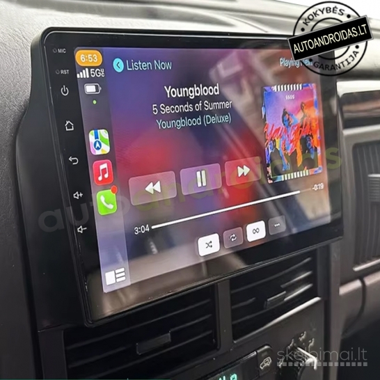 JEEP GRAND CHEROKEE 1998-04 Android multimedia navigacija carplay