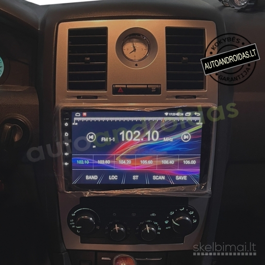 CHRYSLER 300C 2004-11 Android multimedia navigacija carplay