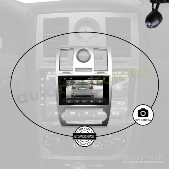 CHRYSLER 300C 2004-11 Android multimedia navigacija carplay