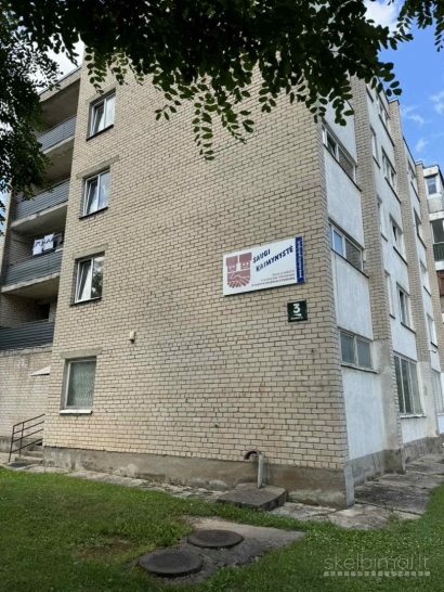 2 kambarių butas bendrabučio tipo Šiauliuose Spindulio g.