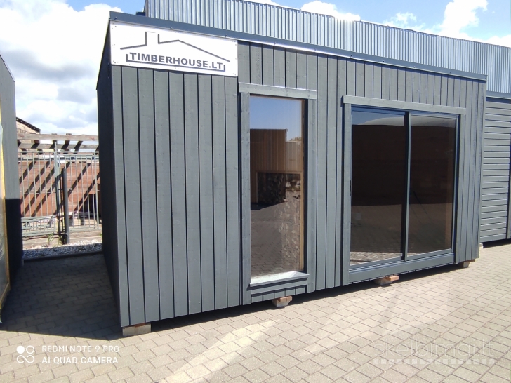 Modulinė pirtis 5x3 m²