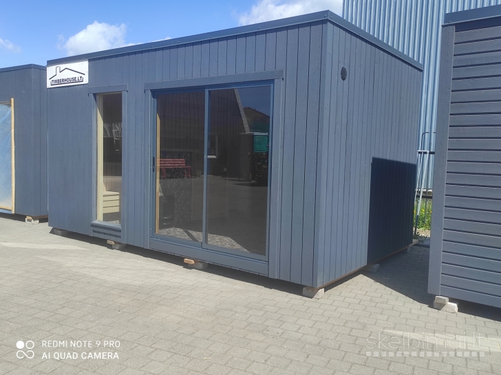 Modulinė pirtis 5x3 m²