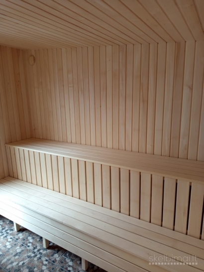 Modulinė pirtis 5x3 m²