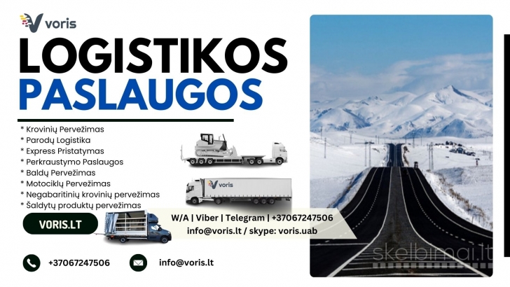 Transportuokite savo parodą be rūpesčių – mes pasirūpinsime logistika