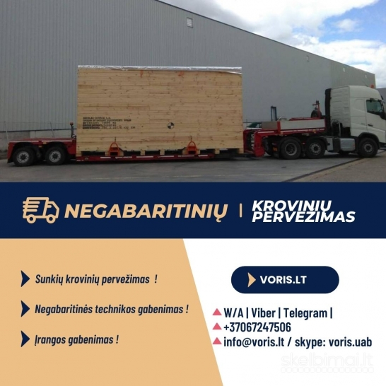 Transportuokite savo parodą be rūpesčių – mes pasirūpinsime logistika