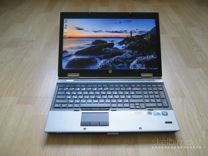 Kaip naujas greitas HP 8540p i5/ 240GB/ 8GB/ 3 val