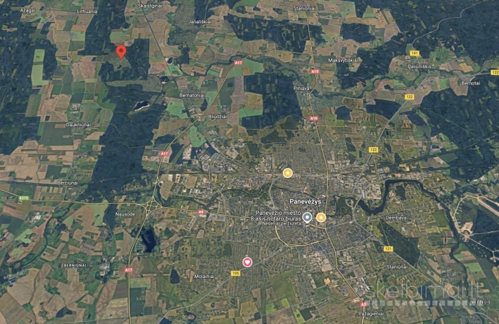 Sodo namas Panevėžio r., Linonių k. Vaivos g.