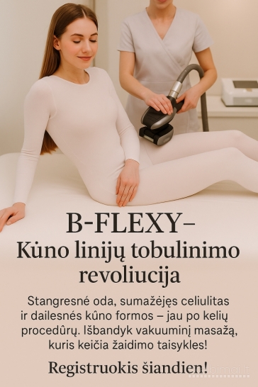B-FLEXY aparatinė kūno terapija. 