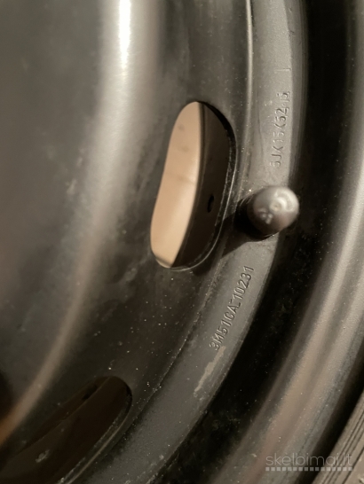 Atsarginis ratas  Tinka: Ford Focus, C-Max, Mondeo, Volvo S40, V50 ir kt.