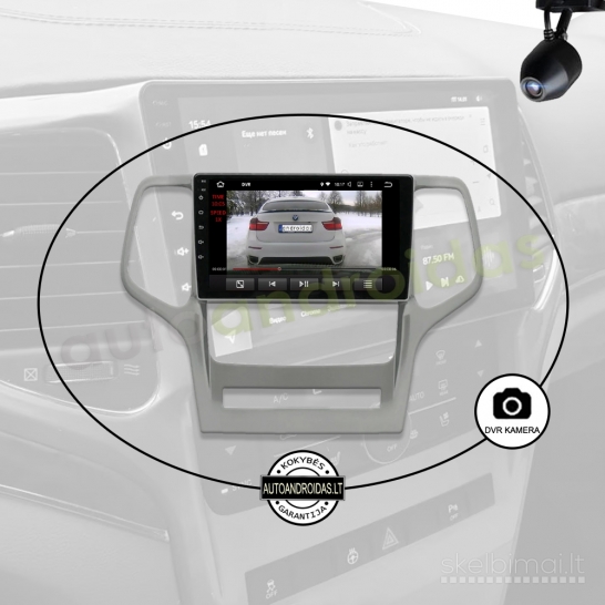 JEEP GRAND CHEROKEE 2008-13 Carplay Android multimedija navigacija