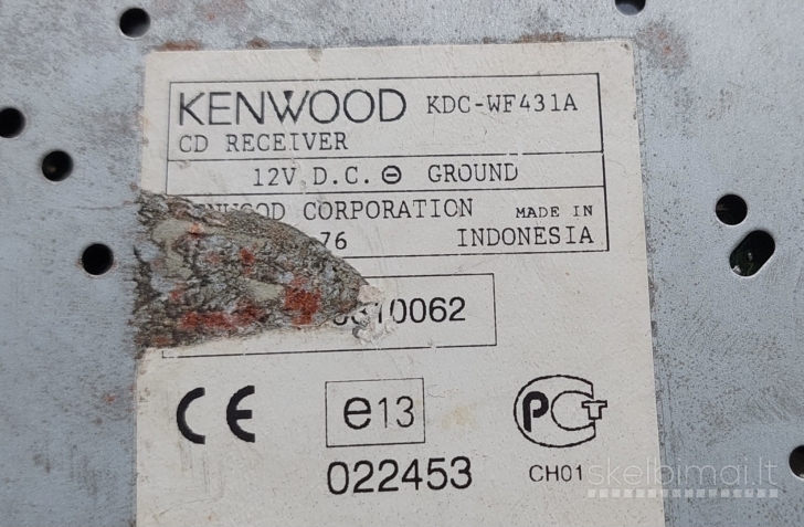 Kenwood KDC-WF431A CD Receiver