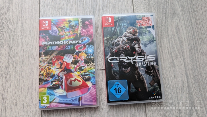 Nintendo Switch likučiai (V1, V2, Lite, Oled)
