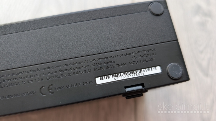 Nintendo Switch likučiai (V1, V2, Lite, Oled)