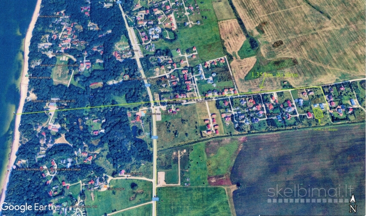 Parduodamas 15 a sklypas Karklėje Karklininkų g, kvartalas „Dobiliukai“