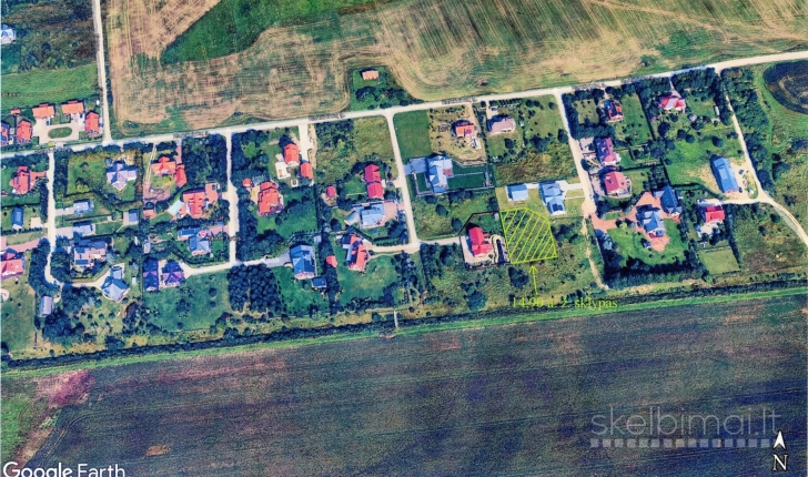 Parduodamas 15 a sklypas Karklėje Karklininkų g, kvartalas „Dobiliukai“