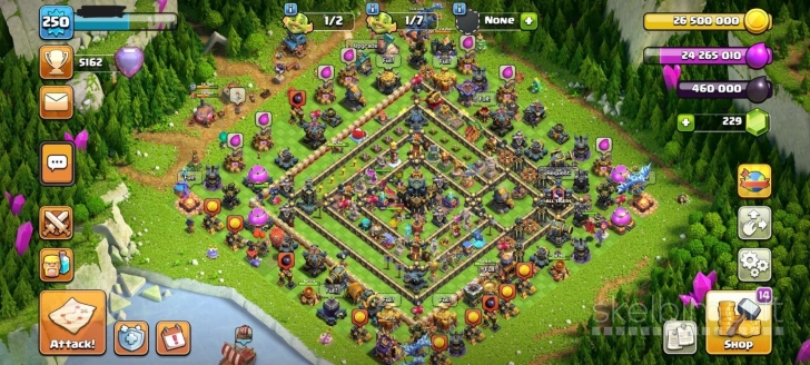 Parduodu clash of clans Th 17 max lygio accounta 