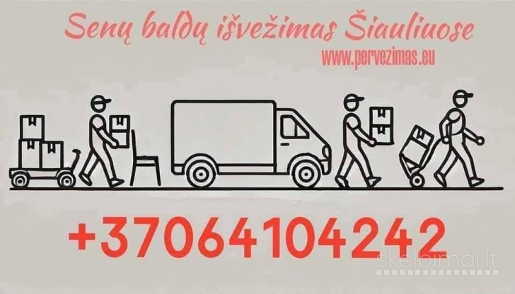 Krovinių pervežimas Šiauliuose