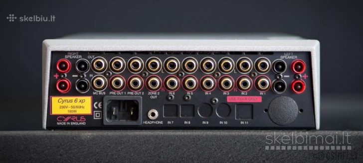 CYRUS 6xp stereo stiprintuvas
