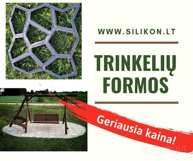 Formos betonui, sodo takeliams