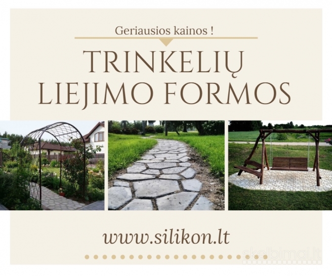 Formos betonui, sodo takeliams