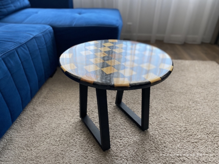 Epoxy kavos stliukas