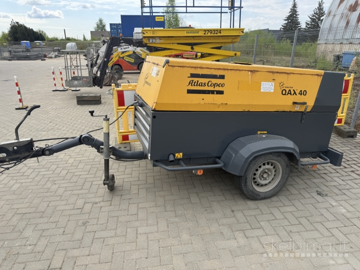 Elektros generatoriaus nuoma 40KVA