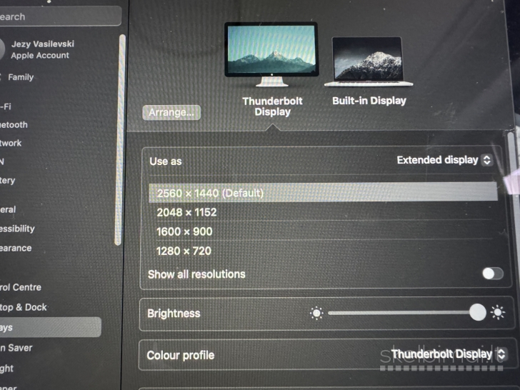 Apple Thunderbolt 27 Display
