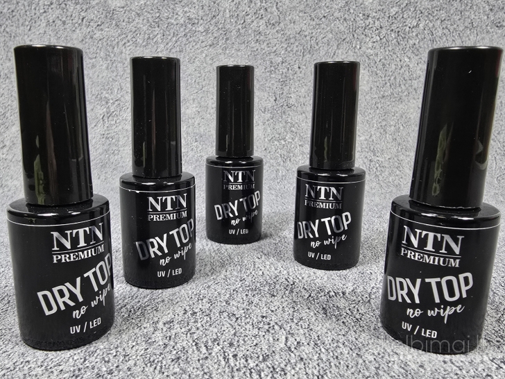 Gelinio lako topas be lipnumo NTN Dry Top