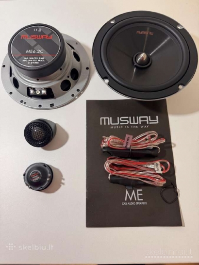 MUSWAY ME6.2c Garso kolonėlės