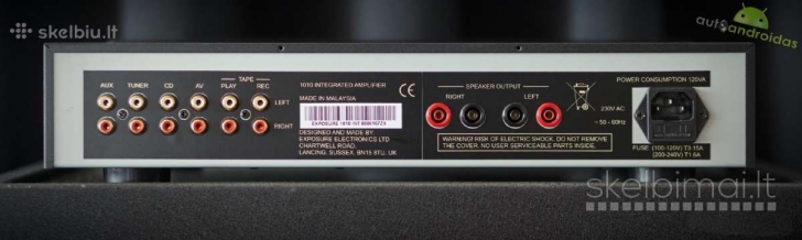 EXPOSURE 1010 Stereo stiprintuvas