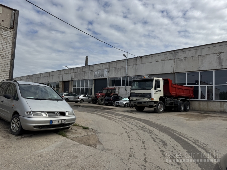 Patalpų nuoma (garažų, gamybos, sandėliavimo, serviso paslaugų ar kitai veiklai)