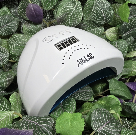Nagų lempa LED/UV Allelac 1s su veidrodiniu dugnu