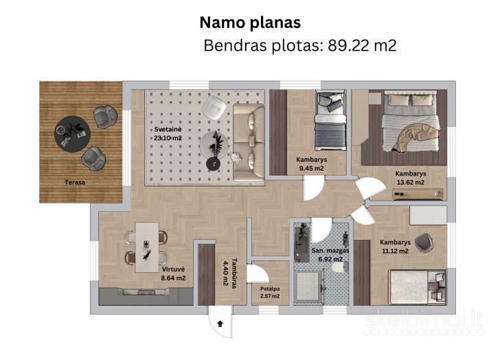 PARDUODAMAS NAMAS KLAIPĖDOS RAJ., DITUVOS KAIME