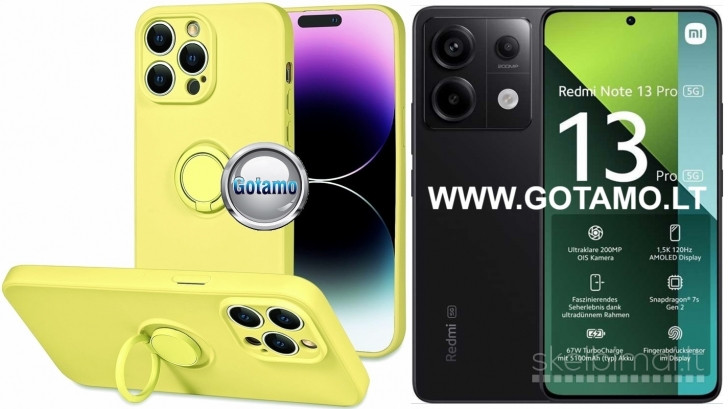 153 B-Hold Plus dėklai nugarėlės Xiaomi Redmi Note 13 Pro 5G, Xiaomi Poco X6