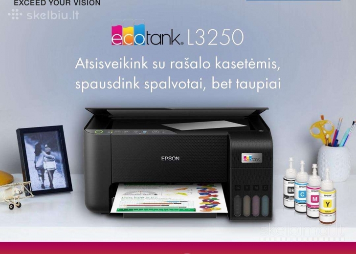 Epson l3250 Naujas spausdintuvas L3250 Vilnius