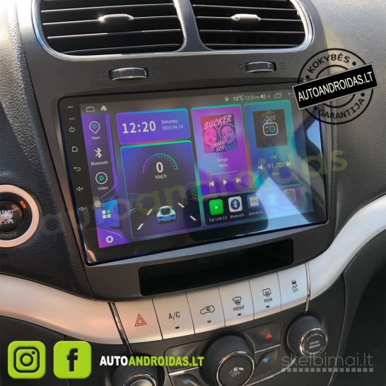 FIAT FREEMONT DODGE JOURNEY 2011-20 Android multimedia Carplay navigacija