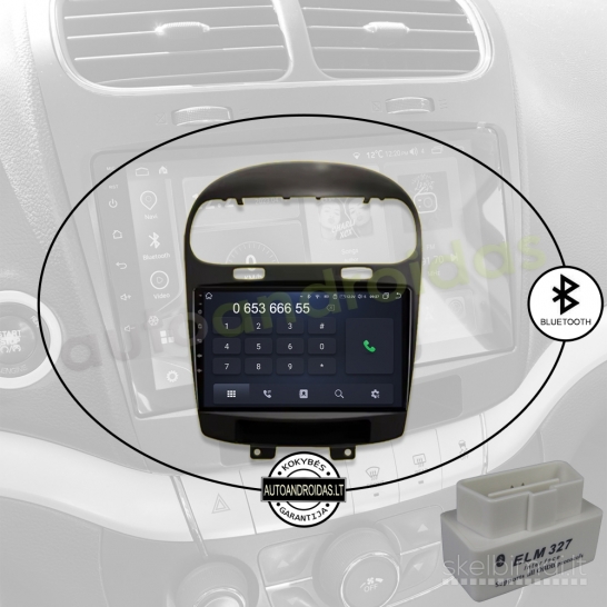FIAT FREEMONT DODGE JOURNEY 2011-20 Android multimedia Carplay navigacija