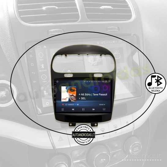 FIAT FREEMONT DODGE JOURNEY 2011-20 Android multimedia Carplay navigacija