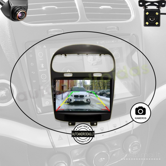 FIAT FREEMONT DODGE JOURNEY 2011-20 Android multimedia Carplay navigacija