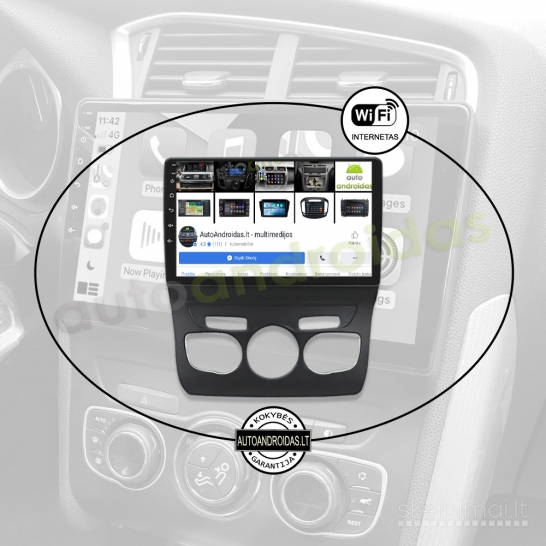 CITROEN C4 C4L 2013-17 Android multimedia navigacija Carplay