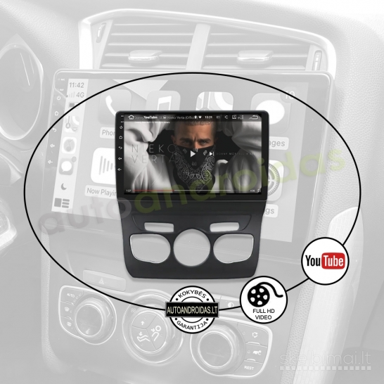 CITROEN C4 C4L 2013-17 Android multimedia navigacija Carplay