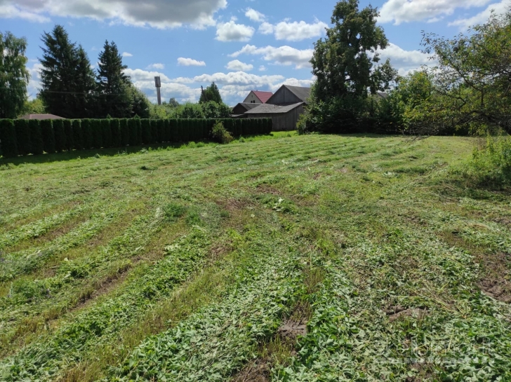 Jiezno miestas didelė namų valda senas rąstų namas