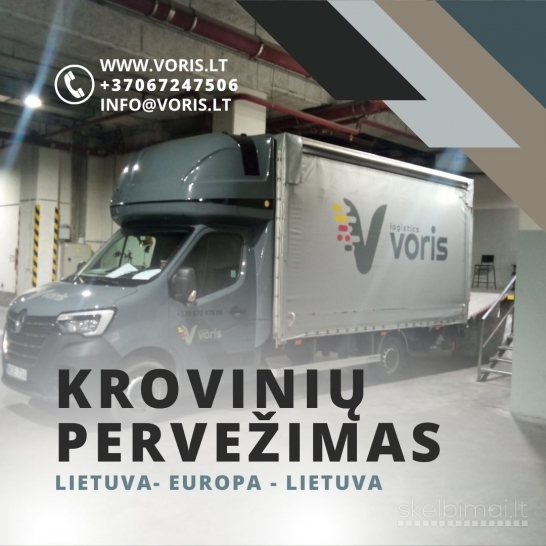 Jūsų krovinys – mūsų rūpestis! Greiti pervežimai Lietuva–Europa