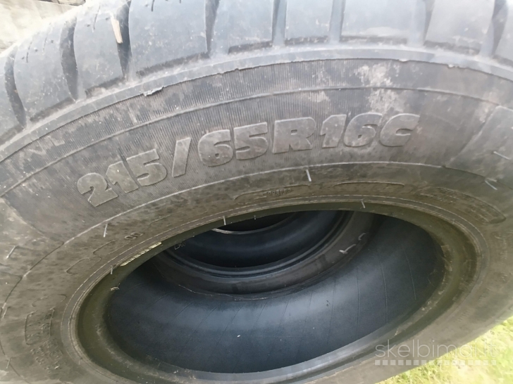 Padangos mažai naudotos, Michelin 215/65R16C
