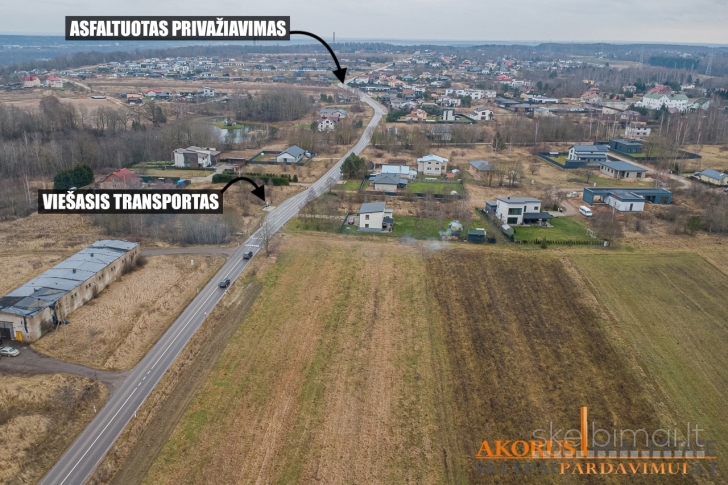 sklypaipardavimui.lt - Asfaltuotas privažiavimas, šalia elektra, dujos.