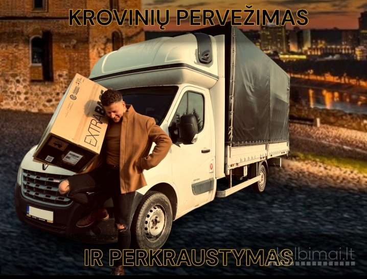 Perkraustymo paslaugos ir krovinių pervežimas
