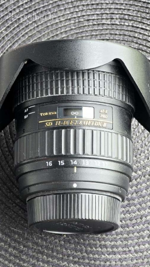 Foto objektyvas Tokina 11-16 2.8 Nikon